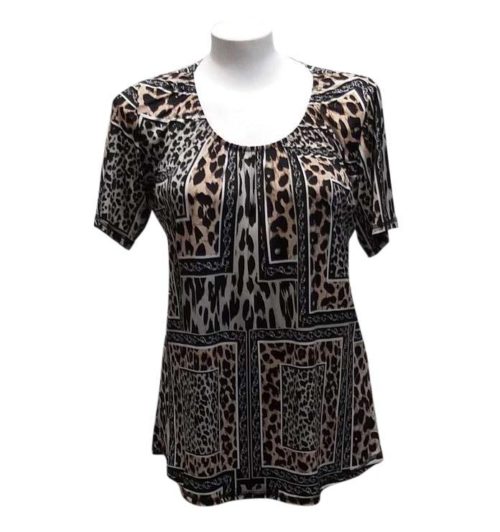 Animal print tops