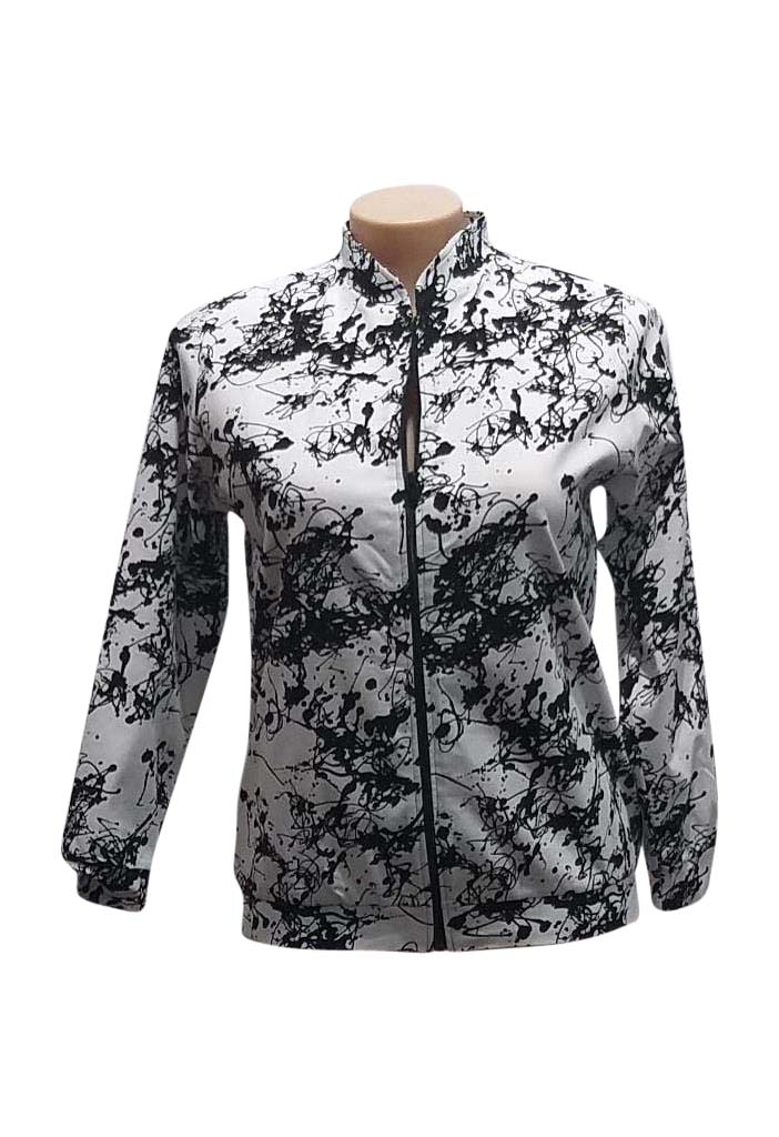 Paint Bomber Jacket Shadze of Lace